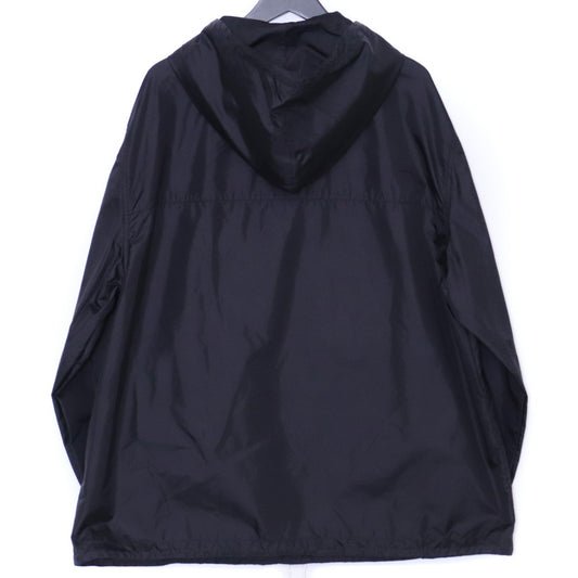 CELINE 22SS Eddie Slimane Nylon Logo Hoodie Black Size 50