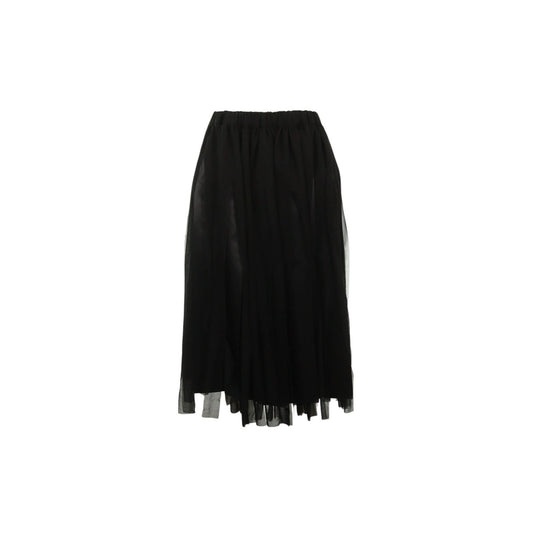 COMME des GARCONS 2022 S/S Black Polyester Skirt Size XS