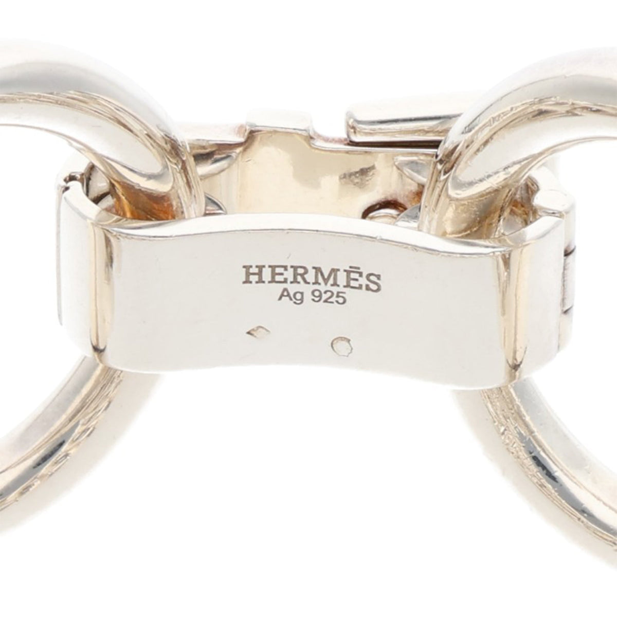 Hermes HERMÈS Silver 925 Bracelet Size 11LINK