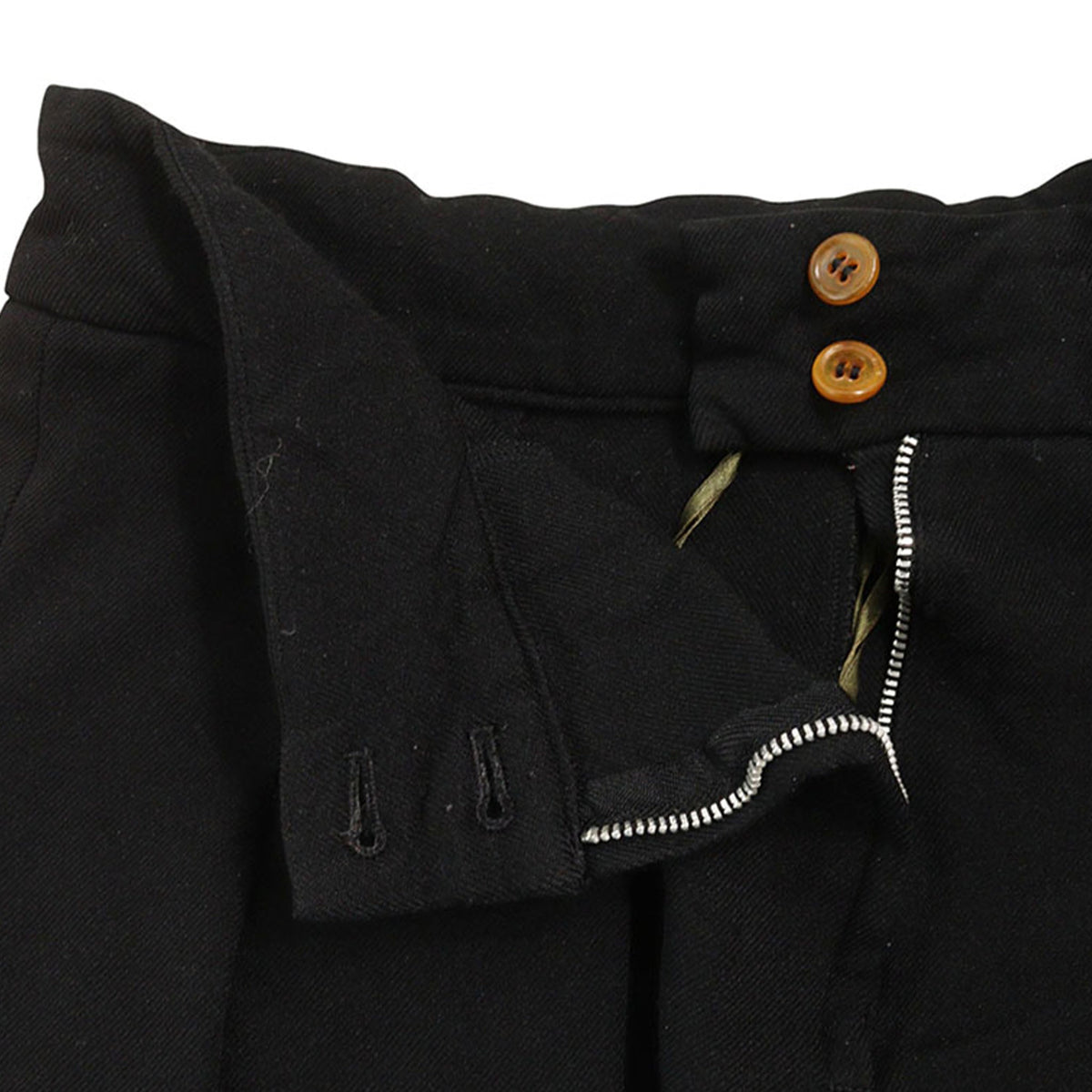 COMME des GARCONS Black Polyester Skirt Size XS