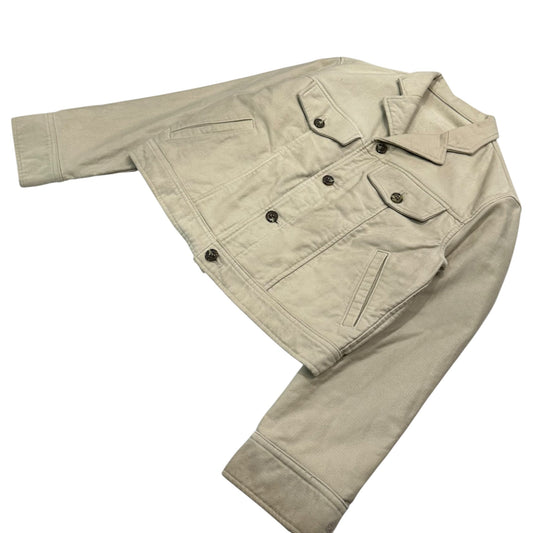 i.s. ISSEY MIYAKE 93AW Vintage Short Jacket Beige Size M