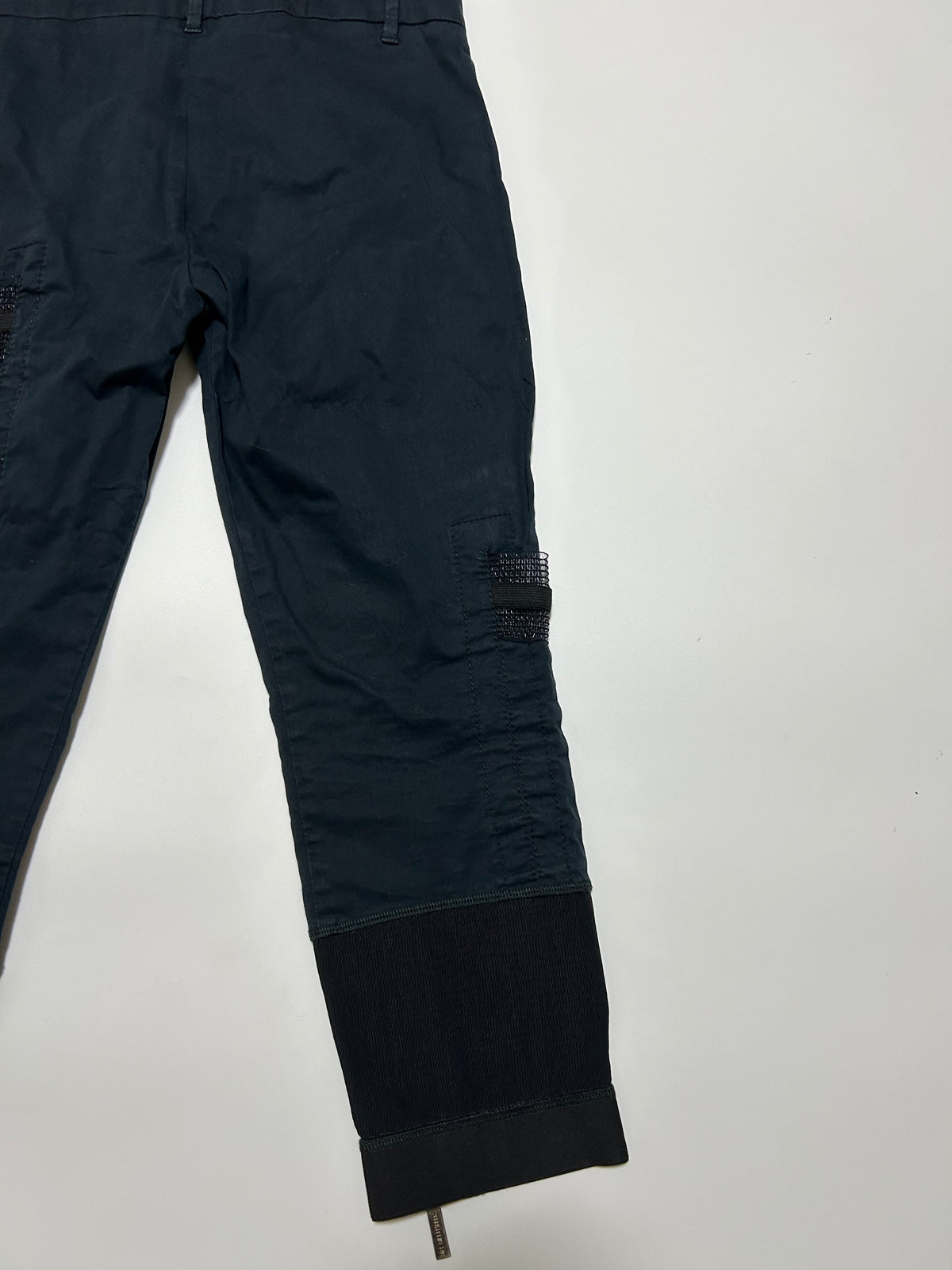 DIRK BIKKEMBERGS 90s Cropped Pants Dark Navy Size 42