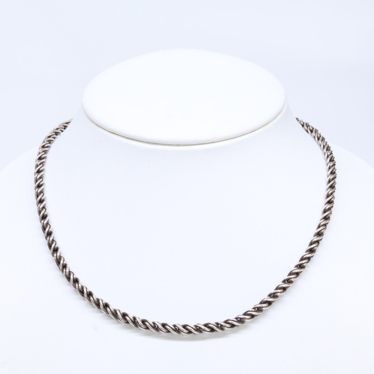STEPHEN DWECK Silver 925 Woven Toggle Necklace Size ONE SIZE