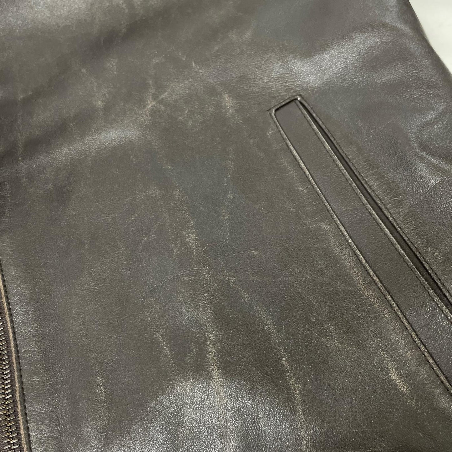 NeilBarrett Black Sheepskin Single Rider Jacket