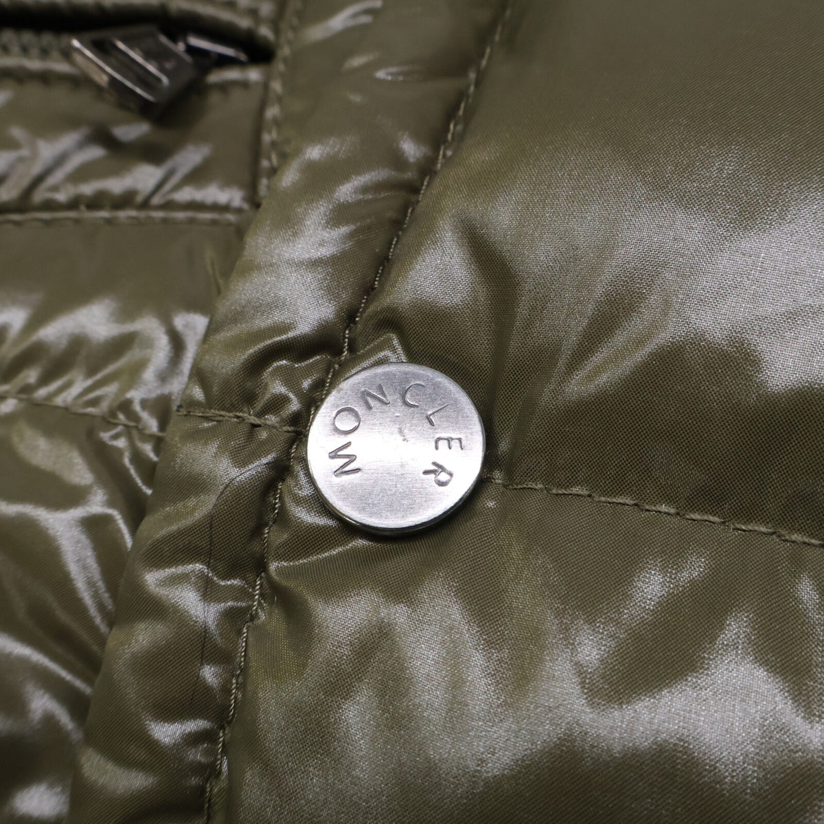MONCLER K2 Hooded Down Jacket Khaki Size 1