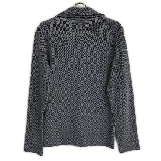LARDINI Blue Cotton Jersey Jacket Size XXS