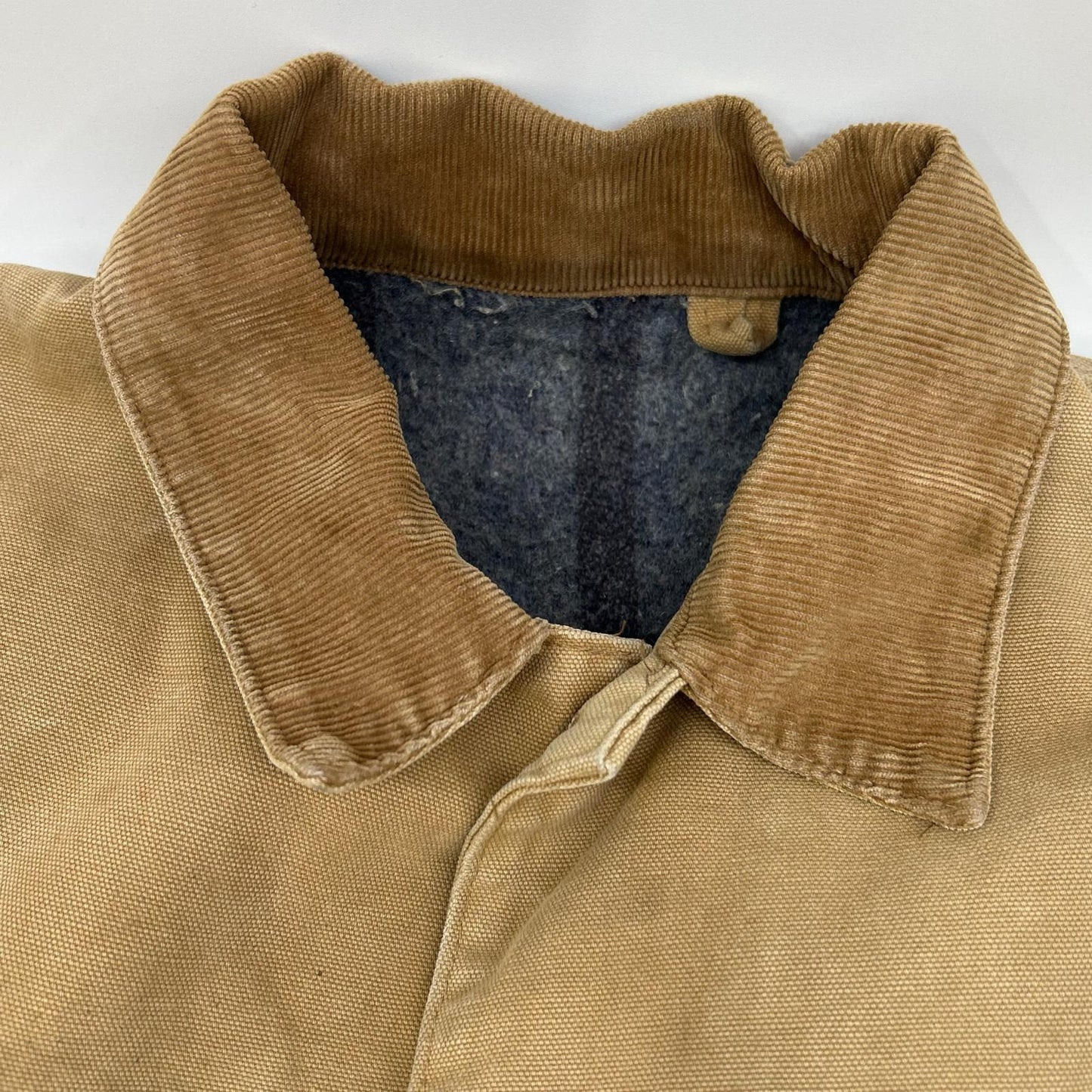 carhartt Brown Duck Canvas Chore Coat Jacket
