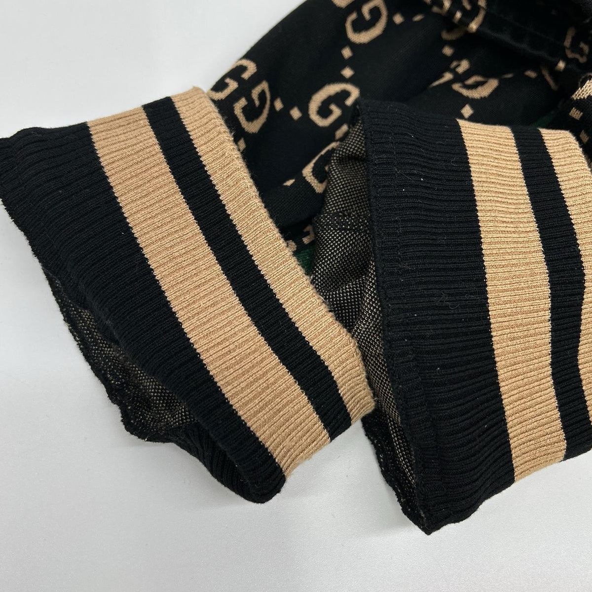 GUCCI GG Monogram Sweatpants Black Sweatshirt Size S