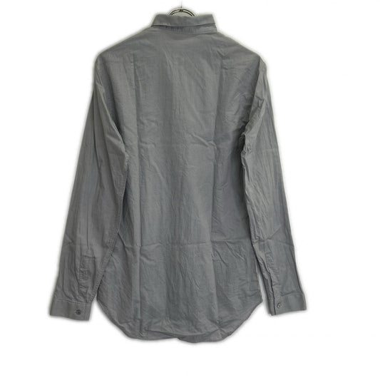 Dior HOMME Gray Cotton CD Embroidered Dress Shirt Size 38
