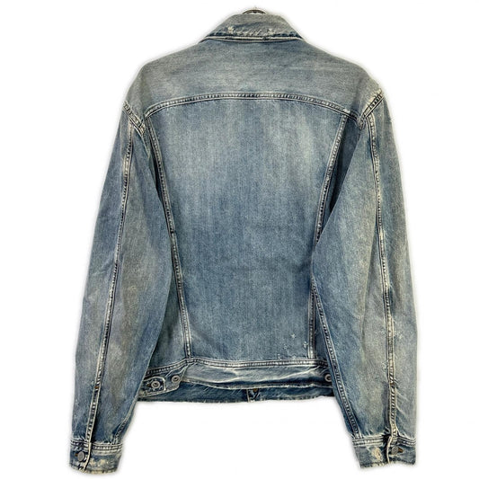 DIESEL Indigo Blue Denim Jacket Size L