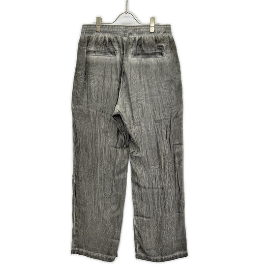 DIESEL P-LEON Garment Dye Acetate Twill Track Pants Sweatpants Size L