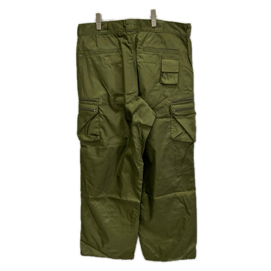PRADA Re-Nylon Triangle Plate Cargo Pants Khaki Size L