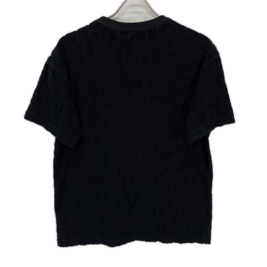 Dior HOMME Black Terry Oblique T-Shirt Size XS