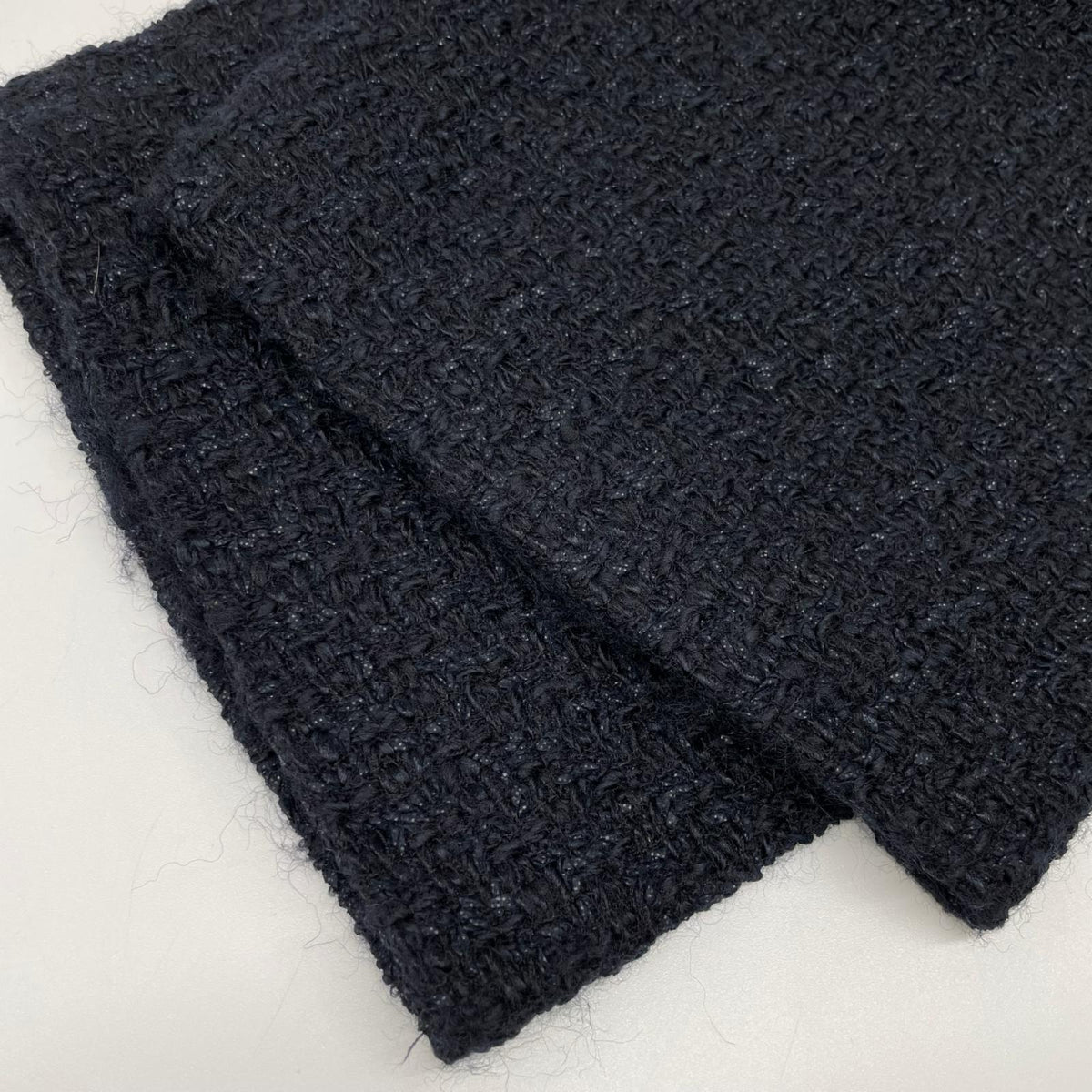 uru 22AW Fancy Tweed Easy Pants Black Size 1