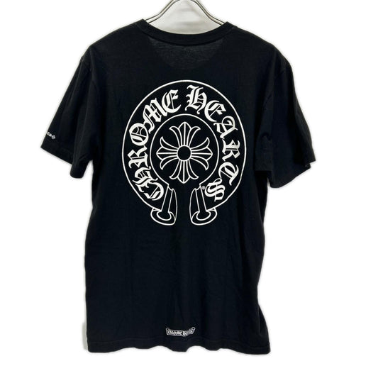 Chrome hearts CH Horseshoe Cotton Short Sleeve Shirt Size M