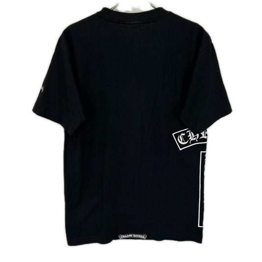 Chrome Hearts Old CH Cross Cotton T-Shirt Black Size S