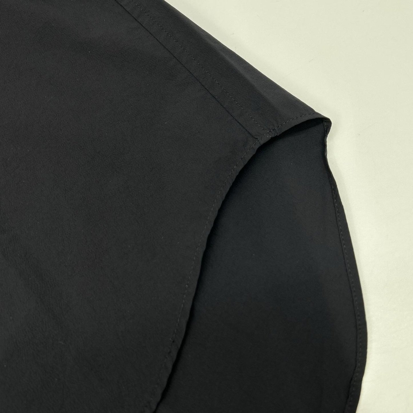 K-3B Black 4-Way Stretch Nylon Dress Shirt Size 0