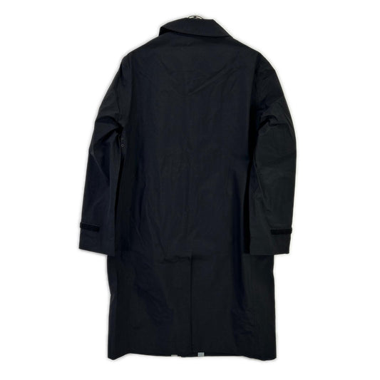 MACKINTOSH Black eVENT Nylon Balmacaan Coat Size 34