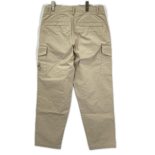 STONE ISLAND Ghost Pieces Waterproof Pants Beige Size 30