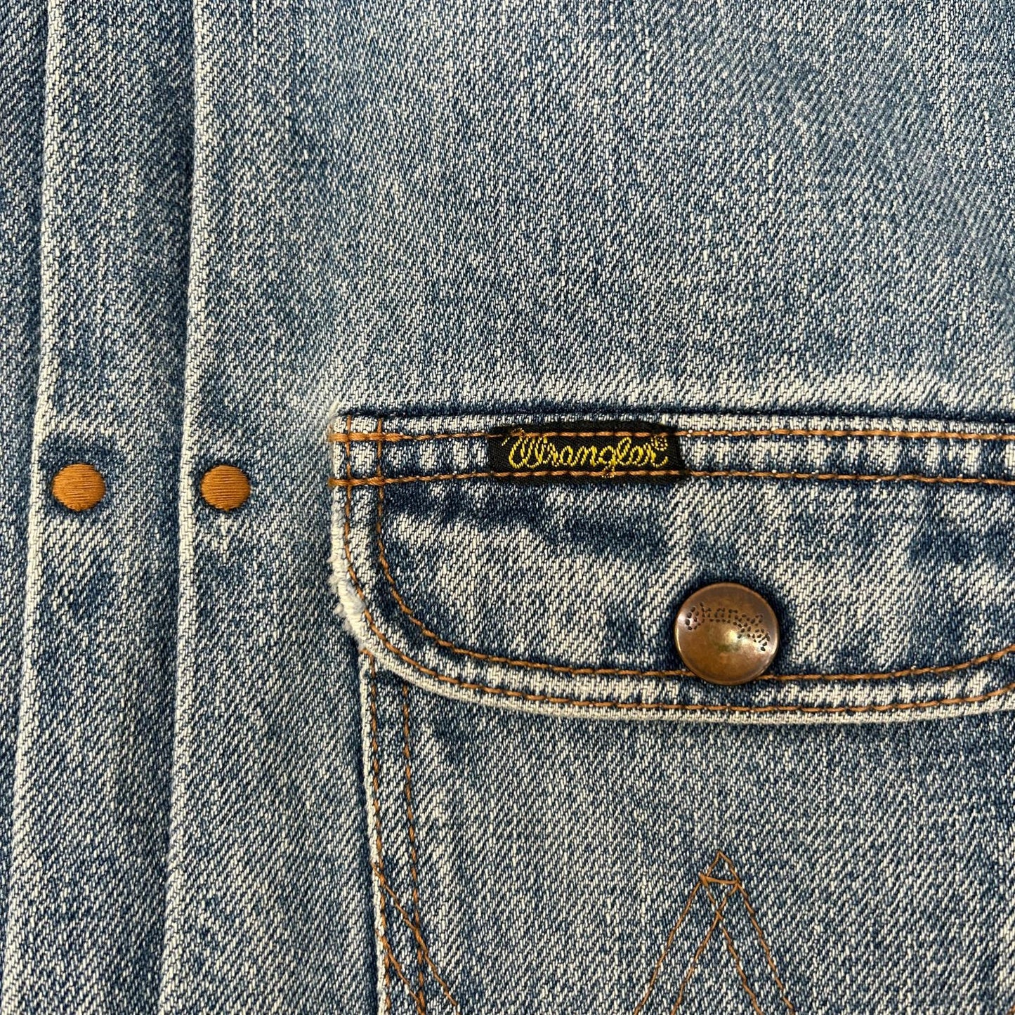 Wrangler LOT.11MJZ M4759 14oz Western Jacket Size LARGE