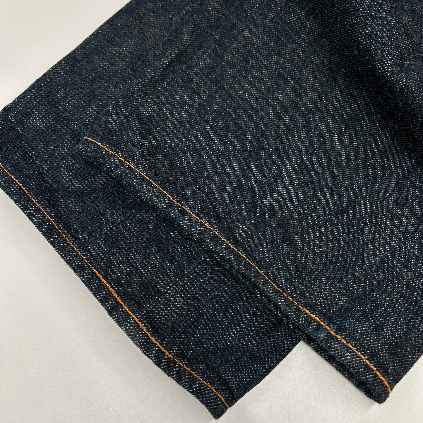 EVISU 2001 No.1 Special Gull Paint Selvedge Jeans Size 34