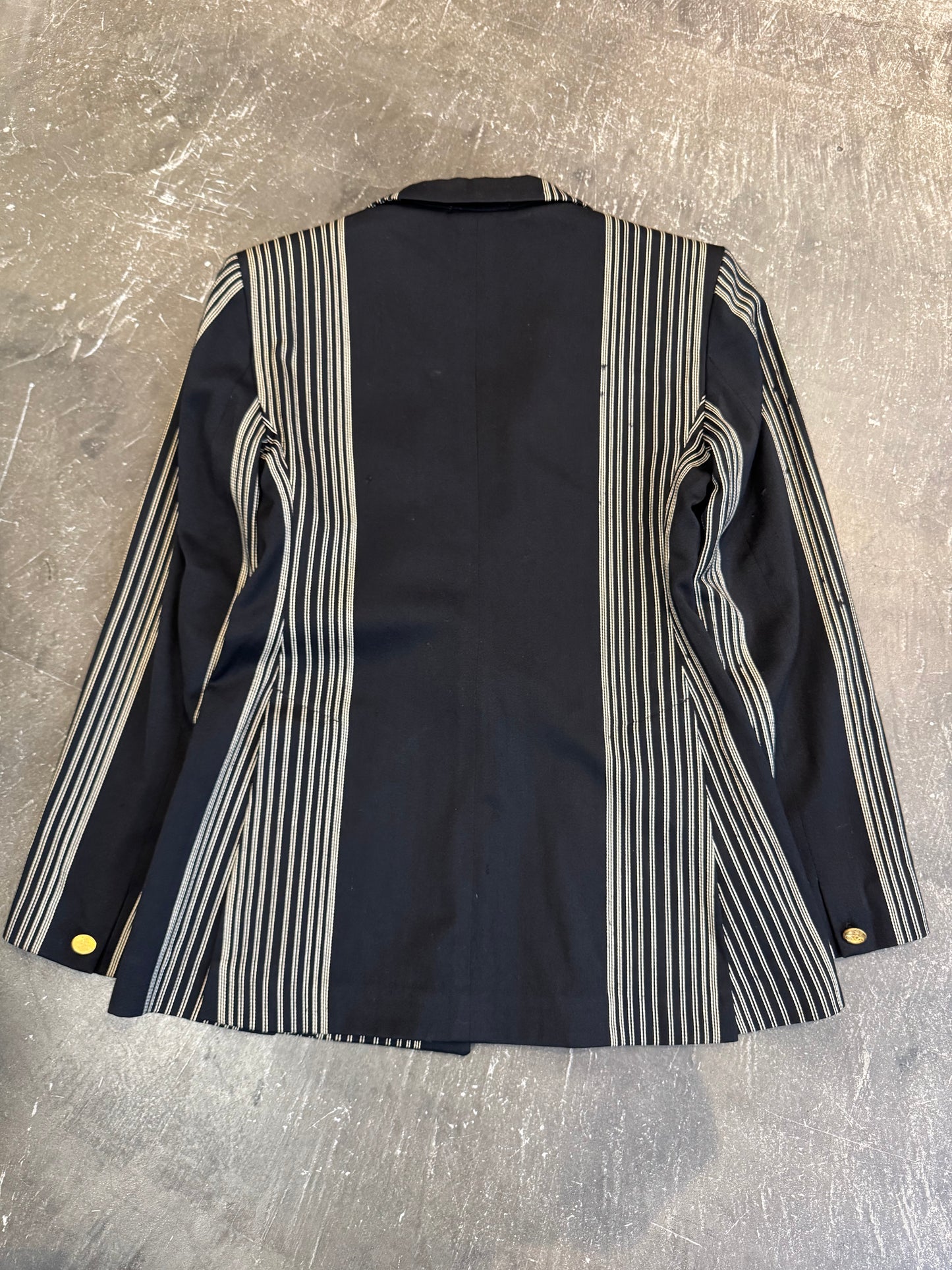 Vivienne Westwood Black Wool Long Sleeve Shirt Size 10
