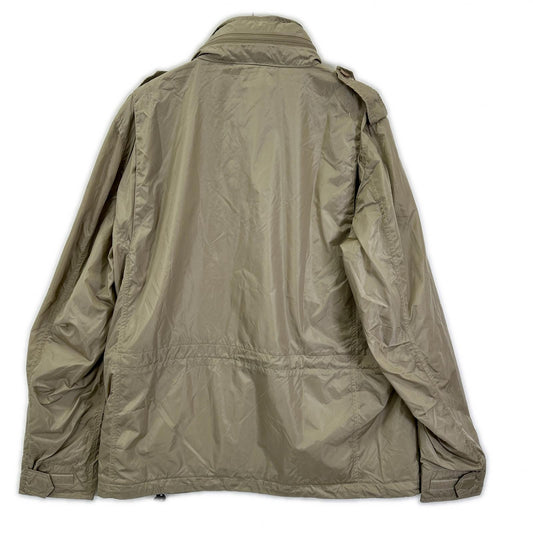 ASPESI Beige Nylon Mini Field Jacket Size XXL