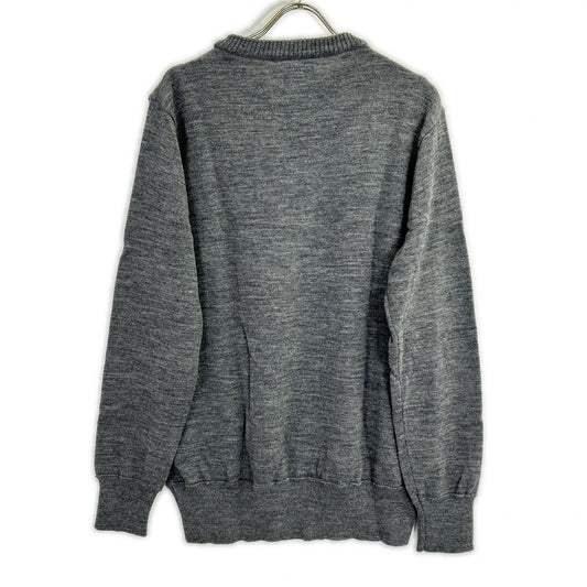 VISVIM 16SS Grey Wool Crewneck Knit Sweater