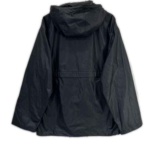 JOHN LAWRENCE SULLIVAN Zipped Hoodie Anorak Black Size M