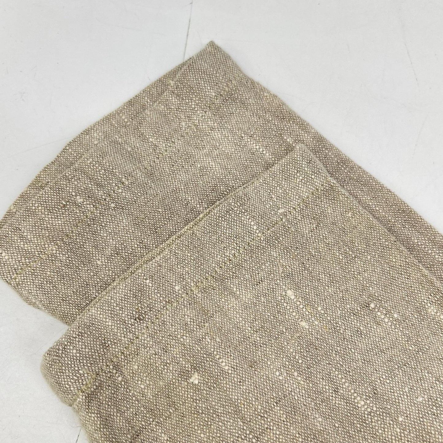GRAN SASSO Linen Shirt Jacket Beige Size XL