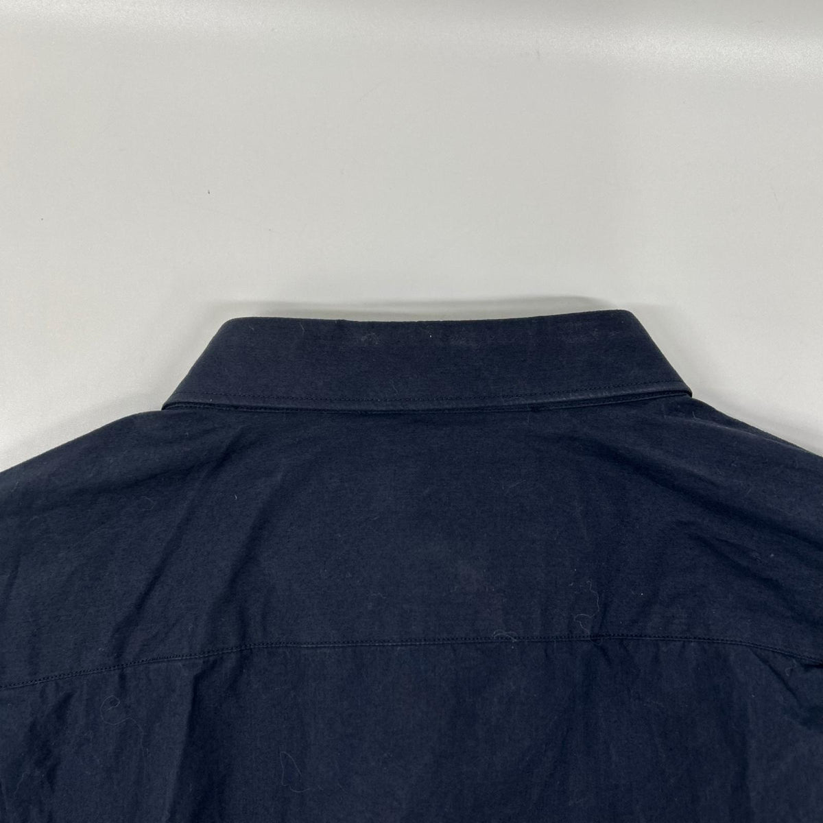 kolor Tape Design Long Sleeve Shirt Navy Cotton Size 5