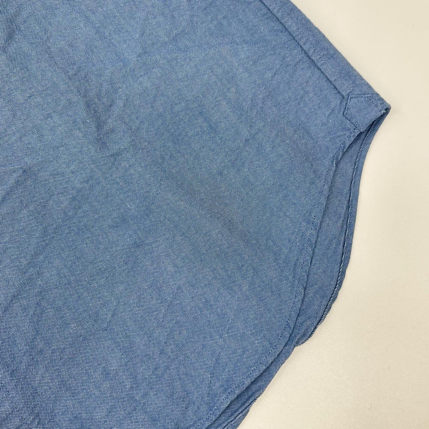 NIGEL CABOURN Blue Cotton Long Sleeve Shirt Size 52