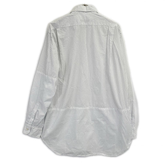 Engineered Garments Dot Pattern Cotton Shirt White Size M
