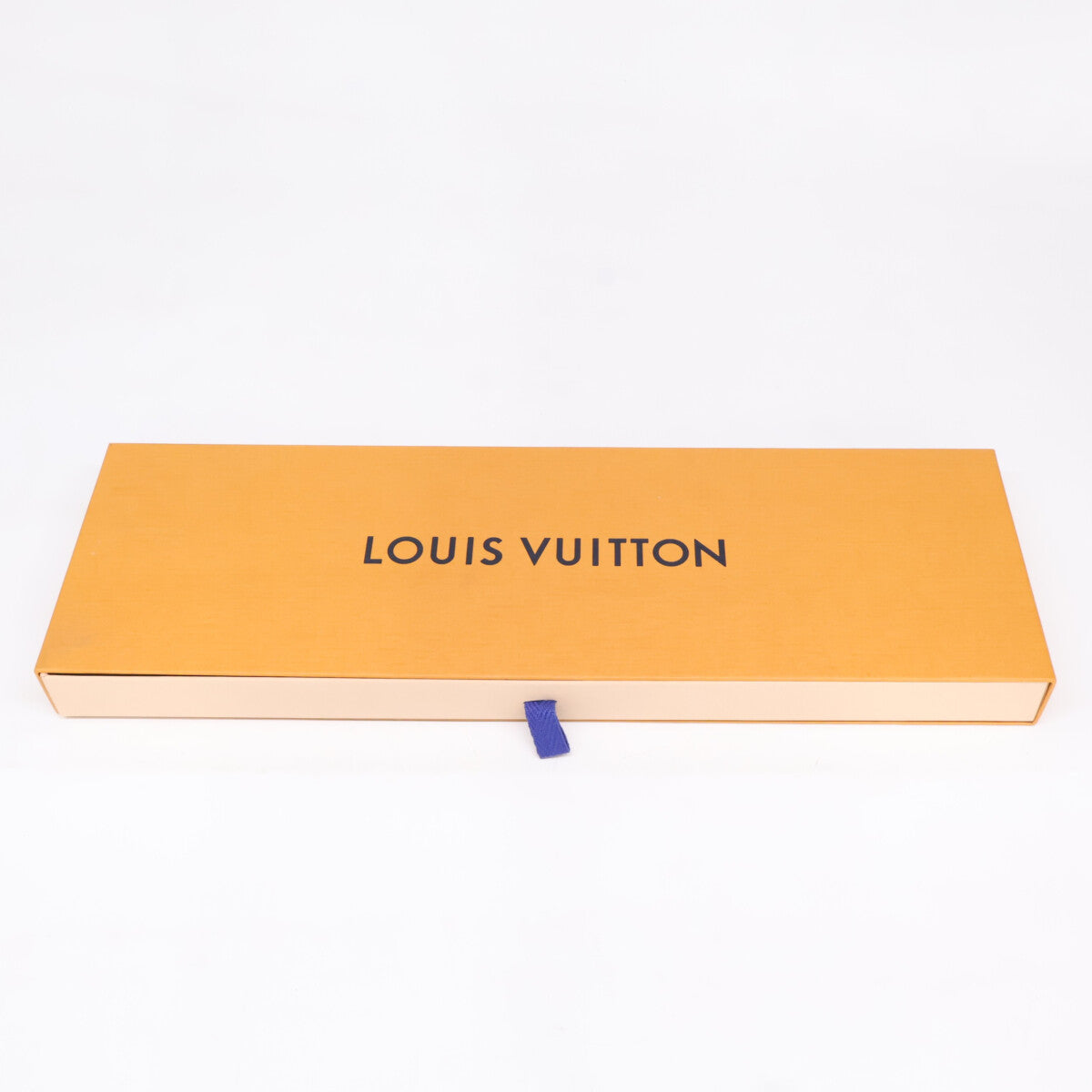 LOUIS VUITTON LV Bottom Stripe Silk Tie Navy Size ONE SIZE