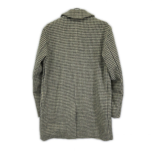 MACKINTOSH Houndstooth Wool Coat Beige/Black Size 38