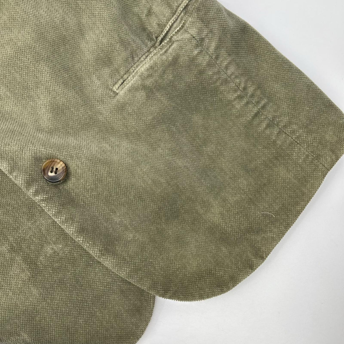 ISSEY MIYAKE MEN 13AW Khaki Corduroy Tailored Jacket Size 3