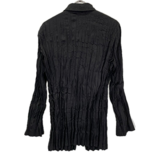 ISSEY MIYAKE MEN 13AW Pleated Jacket Black Size 4