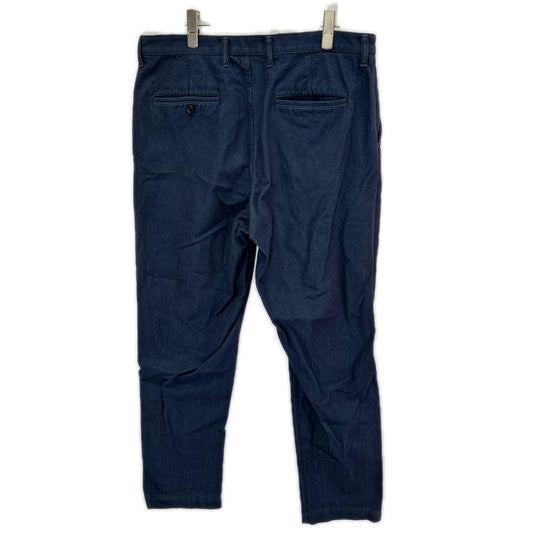 ISSEY MIYAKE MEN 17SS Cotton Twill Pants Indigo Size 3