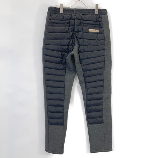 MUTA MARINE Nylon Quilted Pants Black/Gray