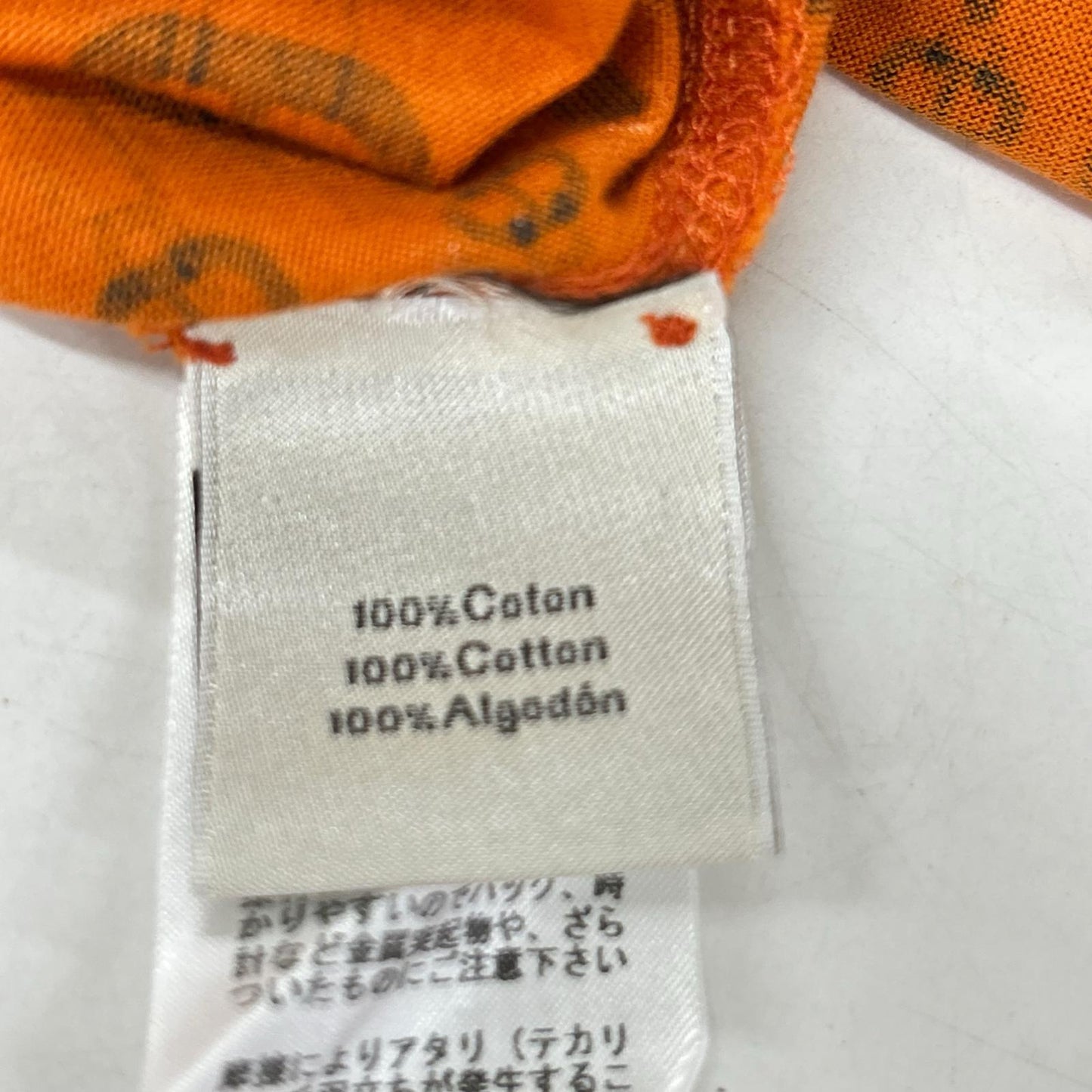 HERMES Orange Chaine d'Ancre Cotton T-Shirt Size XL