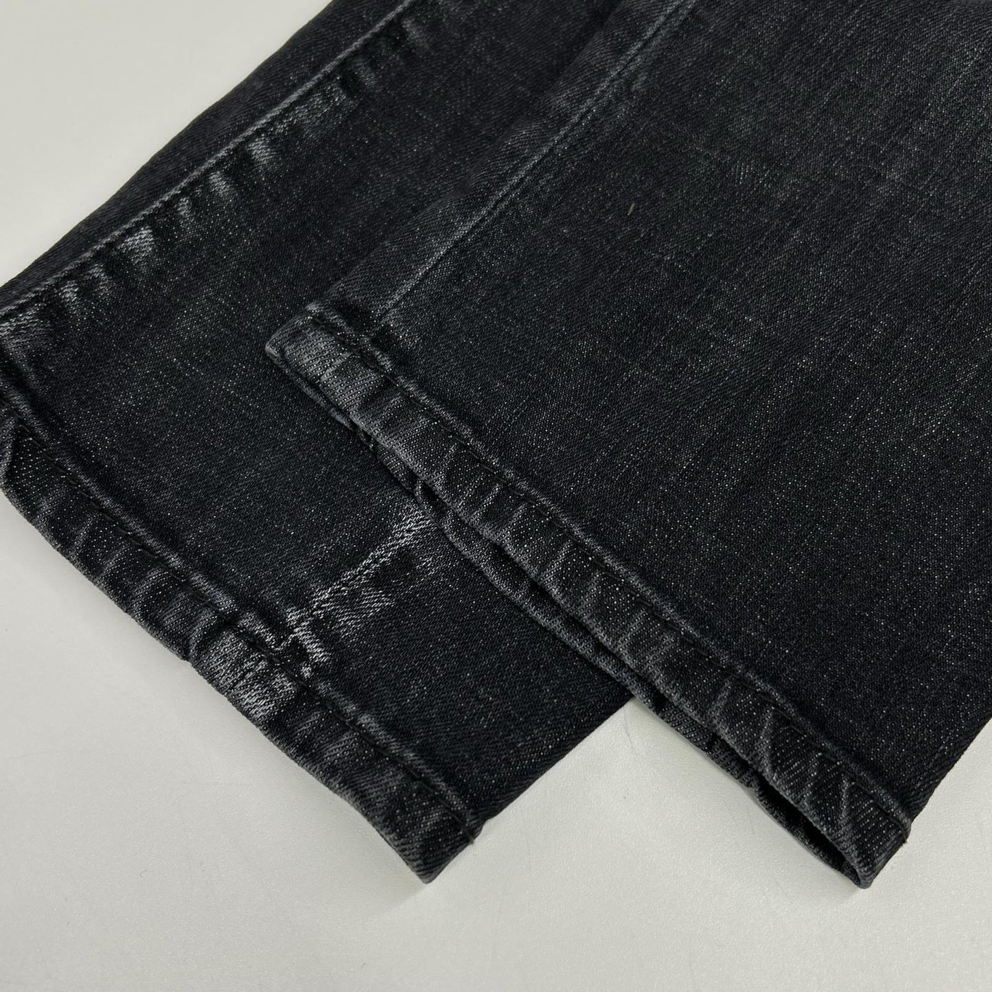 Dsquared2 DSQUARED Tidy Biker Washed Black Jeans Size 48