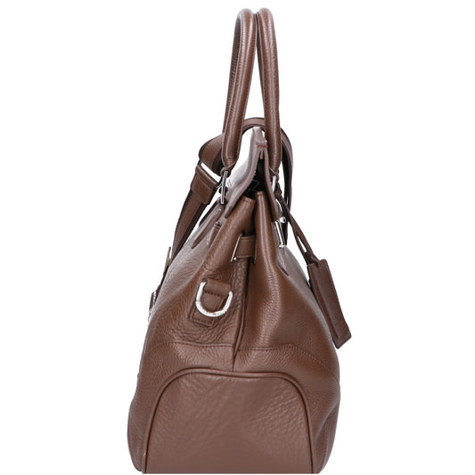 PELLE MORBIDA Maiden Voyage Flap Bag Brown Size ONE SIZE