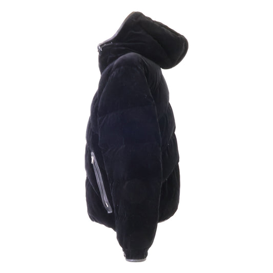 TOM FORD TFO509 Velour Cotton Down Jacket Black Size 50