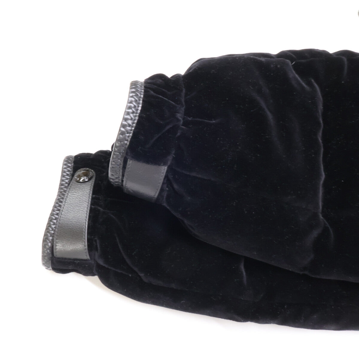 TOM FORD TFO509 Velour Cotton Down Jacket Black Size 50