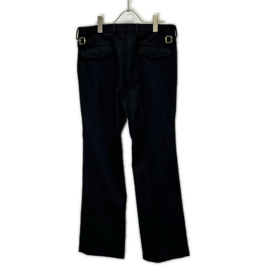 GUCCI Black Wool Dress Pants Size 44