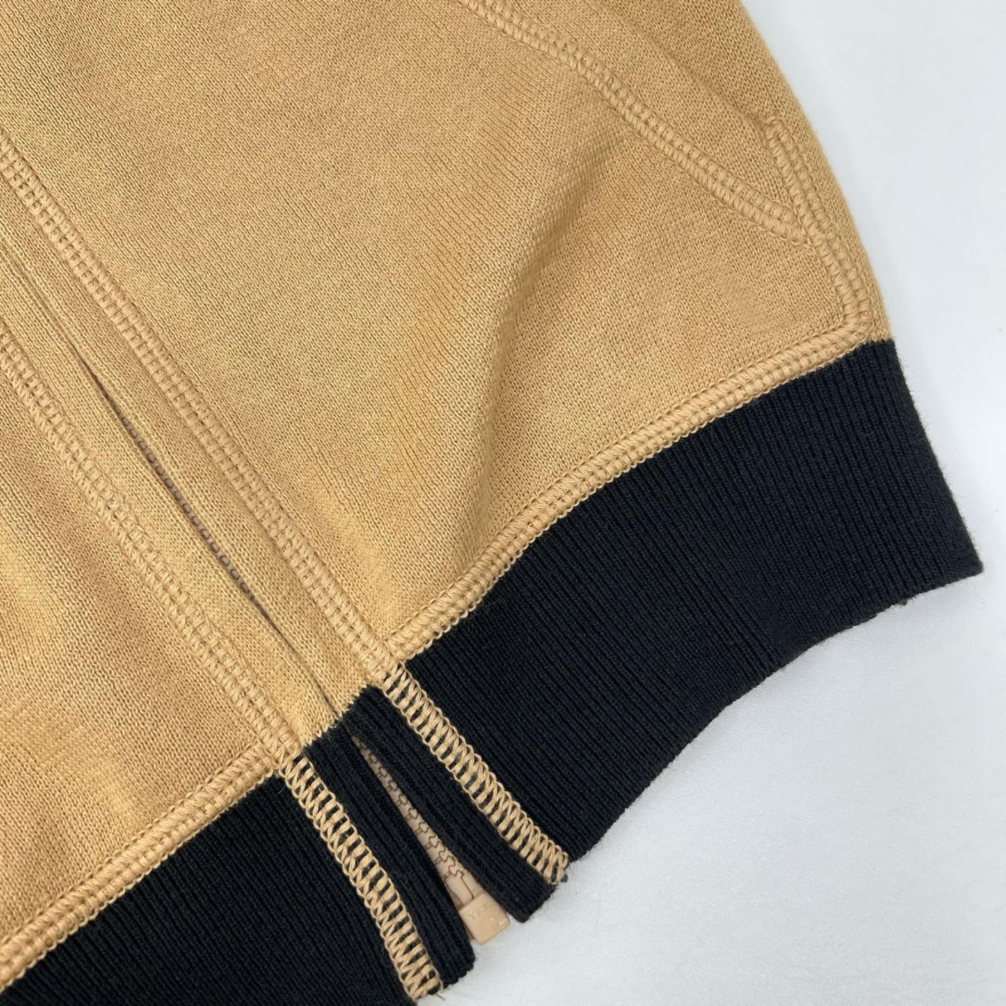 lucien pellat-finet Cashmere Blend Studs Camel/Black Size S