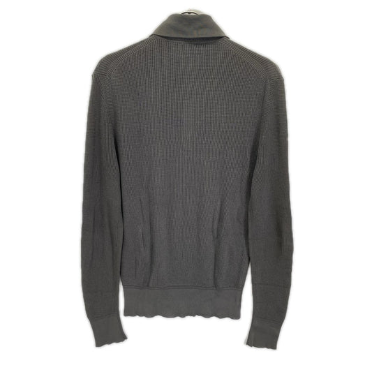 TOM FORD Charcoal Gray Cotton Knit Polo Shirt Size 48