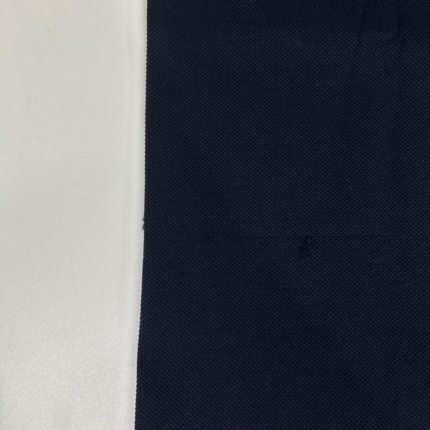 FORE Logo Embroidered Pique Polo Shirt Navy Size 2