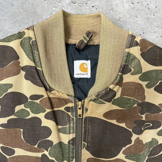 Carhartt duckvest 80's duckhuntercamo Size M