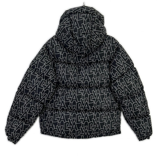 DUVETICA Black Nylon Down Jacket Size 46